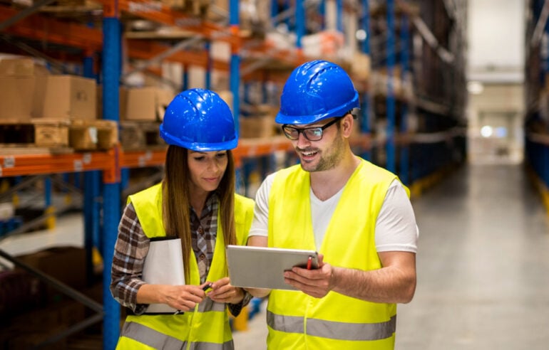 Container terminal supporting corporate freight programmes